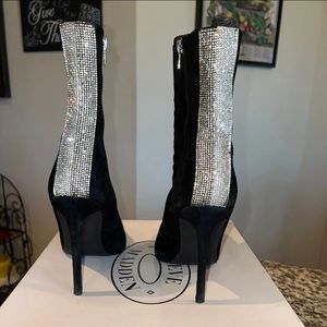 Steve Madden rhinestone boots